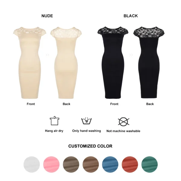 One Drop Shipping Lace Crochet Short Sleeves Maternity Dress Casual Pregnancy Wear Seamless Maternity Photo Shoot Dresses - Image 5