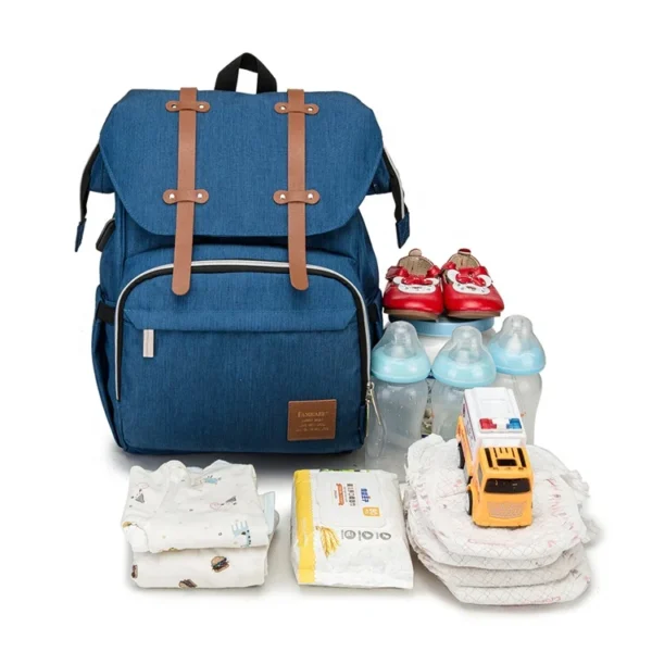 Wholesale Waterproof Baby Diaper Bag Backpack for Mummy Nappy Nursing back pack Fashionable Custom Logo Maternity - Image 4
