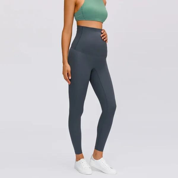Fitness yoga breathable maternity woman products clothes pregnant women soft pants - Image 4