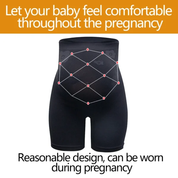 Maternity shapewear compression legging pregnant pants with factory price plus size - Image 5