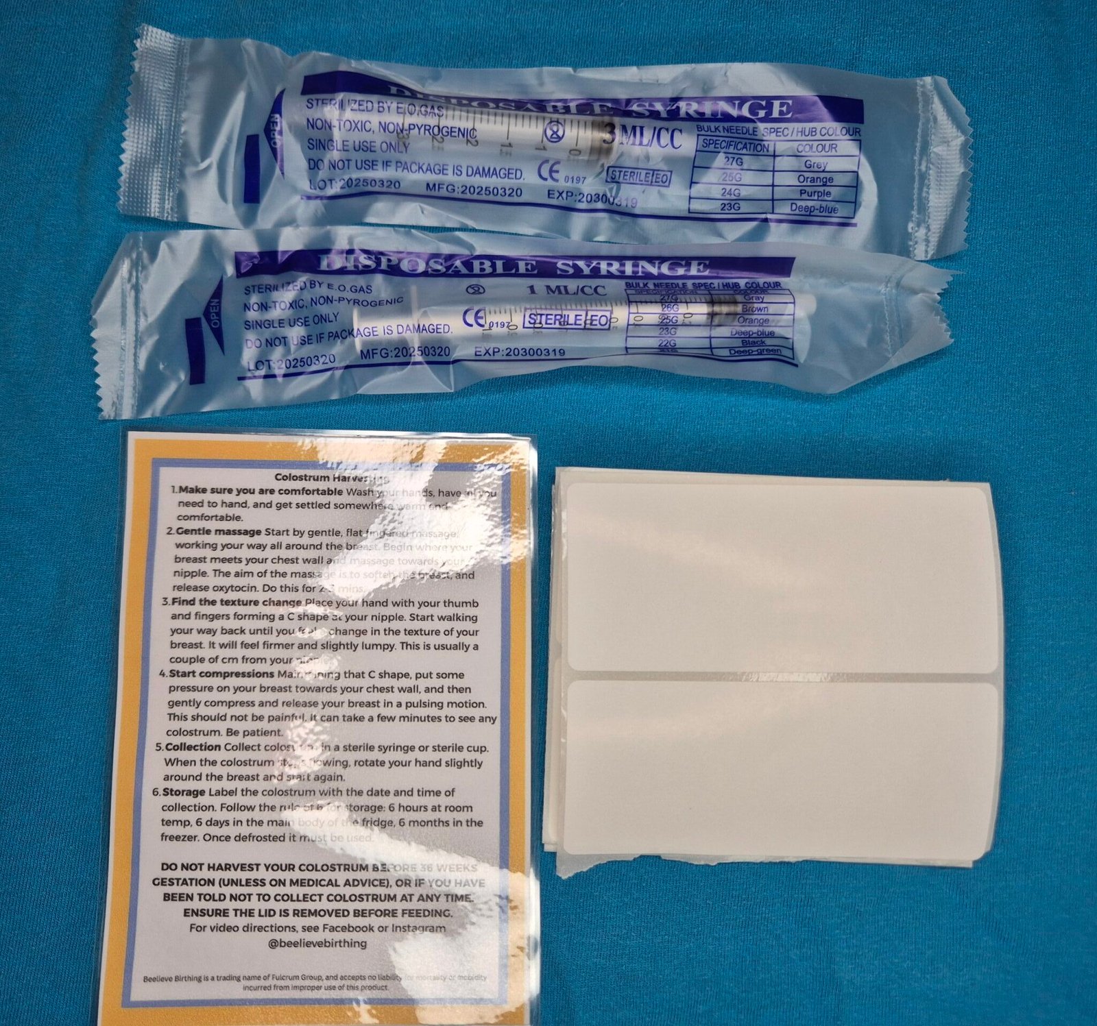 Colostrum Harvesting Kit - Image 2