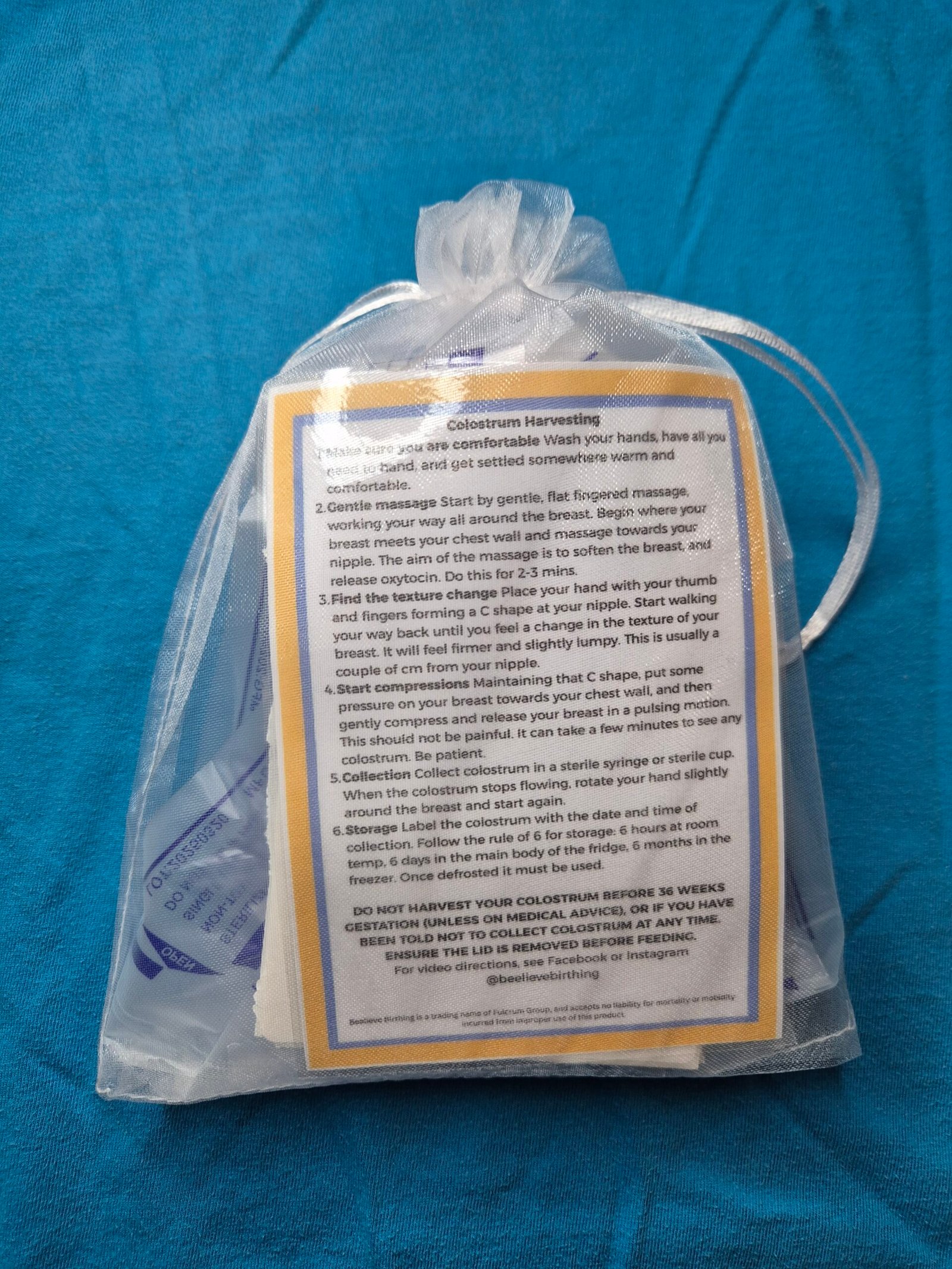 Colostrum Harvesting Kit